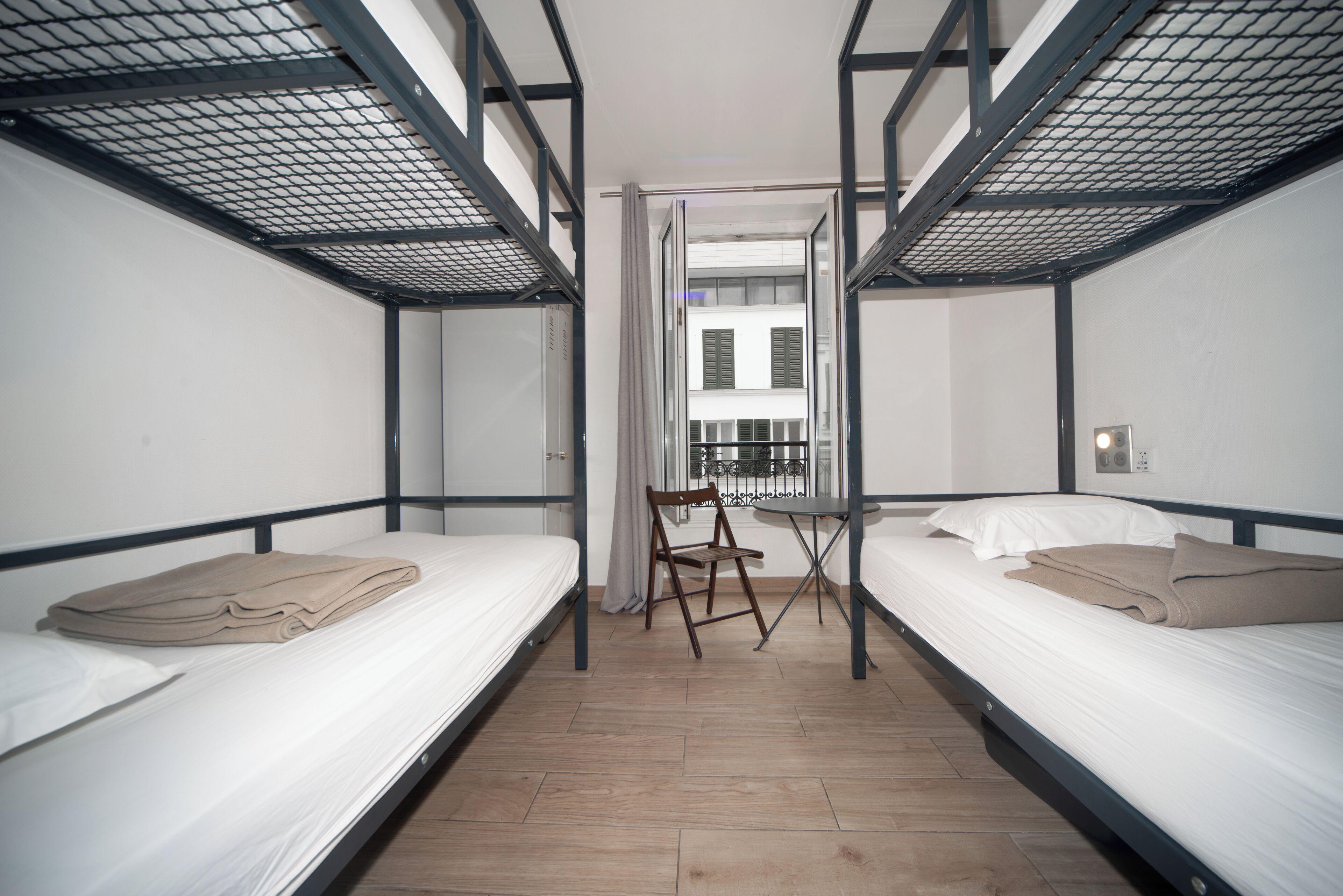 Bett im gemischten Schlafsaal mit 4 Betten